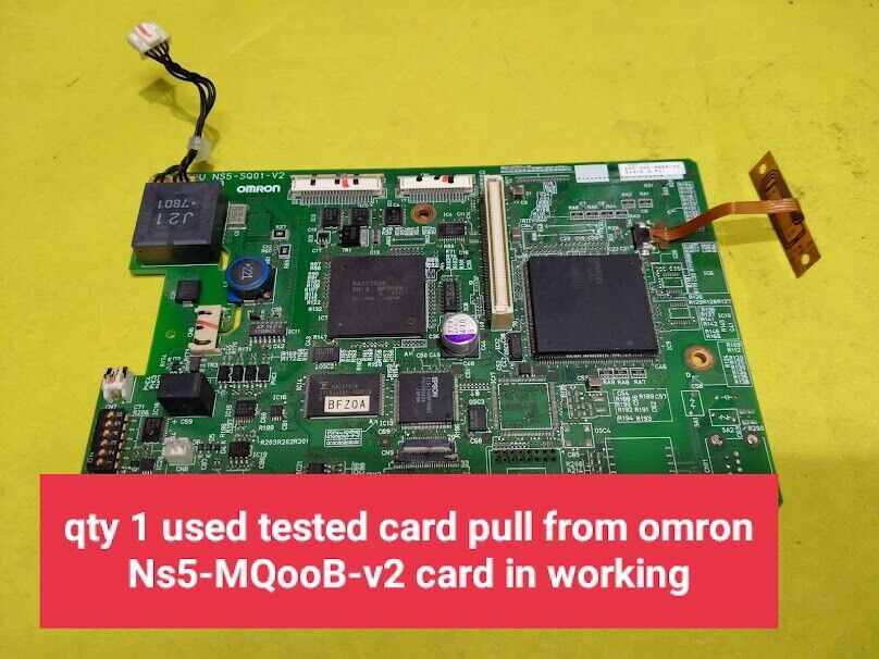 Omron NS5-S01-V2 Only CPU Board CPU NS5-MQ00-V2 Pull From Omron NS5-S01-V2 - Image 6