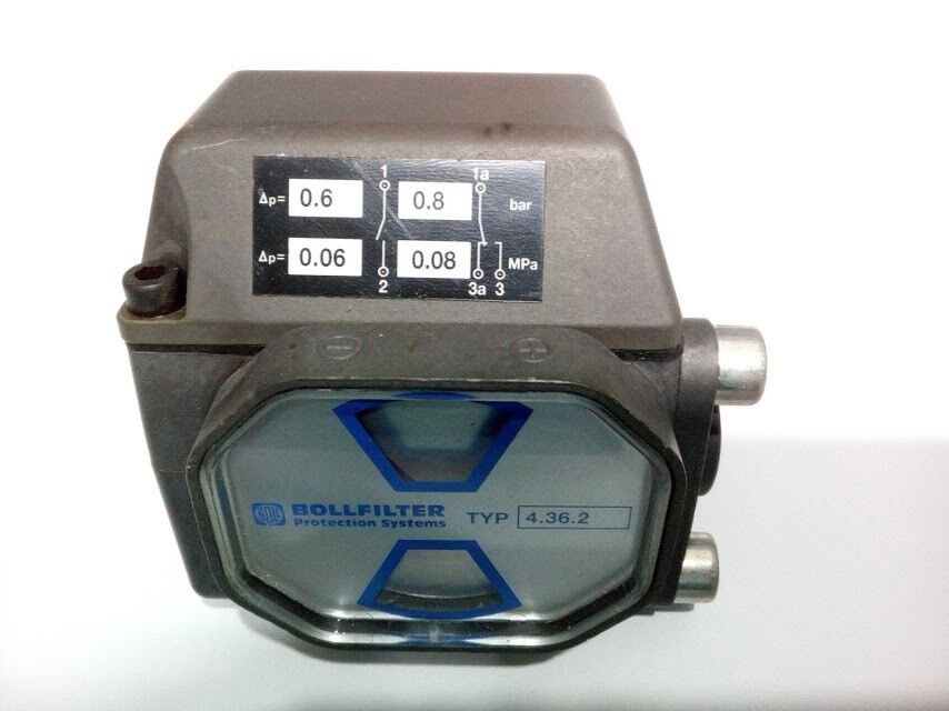 New Bollfilter Protection systems 4.36.2 DIFFERENTIAL PRESSURE INDICATOR 0550001 - Image 3