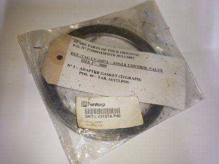 Nicolini Claudio Gasket LV-3107A control valve size 3" Ti/Graph POS. 40-tab. 14/