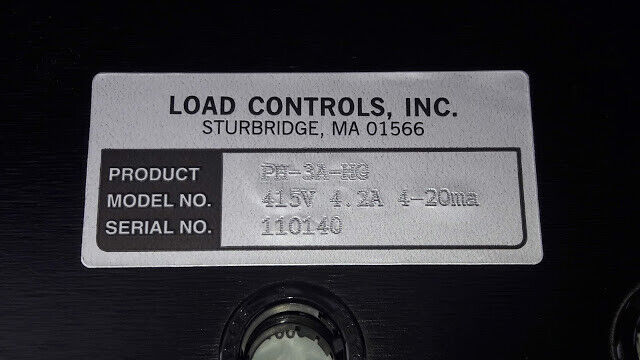 Load Controls PH-3A-HG Power Cell 415V 4.2A 4-20ma PH3AHG New - Image 5