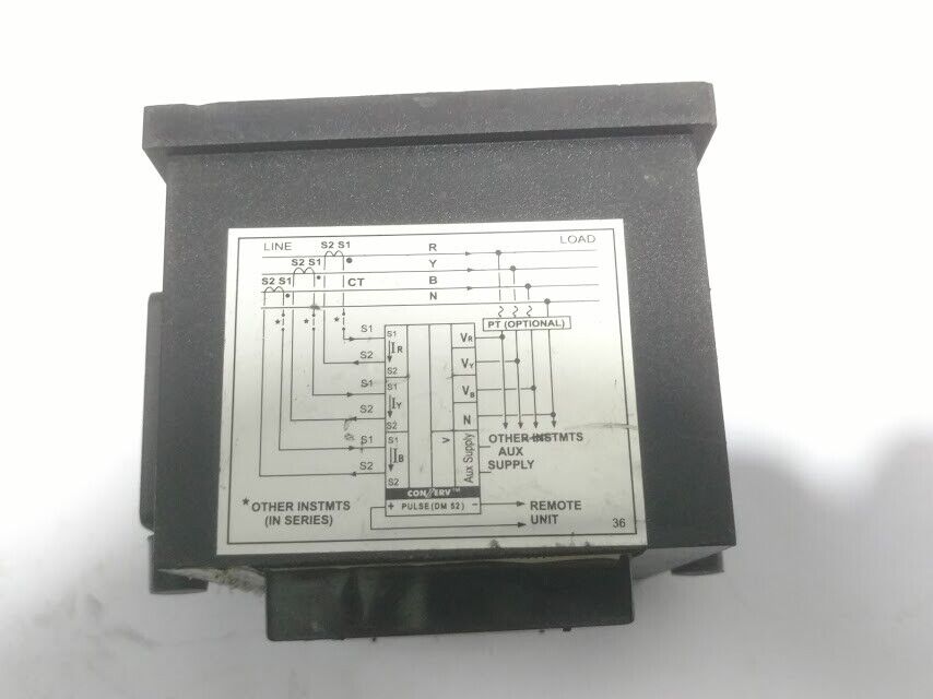 Conzerv DM 5240 400/5A CL 1 DM5240 Energy Meter - Image 5