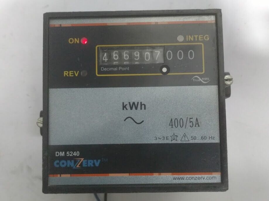 Conzerv DM 5240 400/5A CL 1 DM5240 Energy Meter