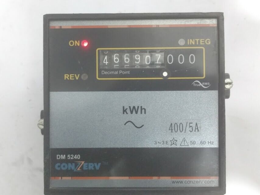 Conzerv DM 5240 400/5A CL 1 DM5240 Energy Meter - Image 2