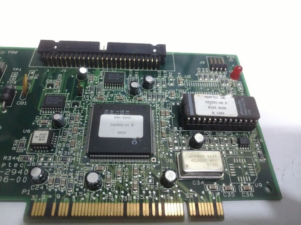 Adaptec AHA-2940 Bios V1.11 Assy 566505-00 PCI SCSI controller card 569201-00 D - Image 7