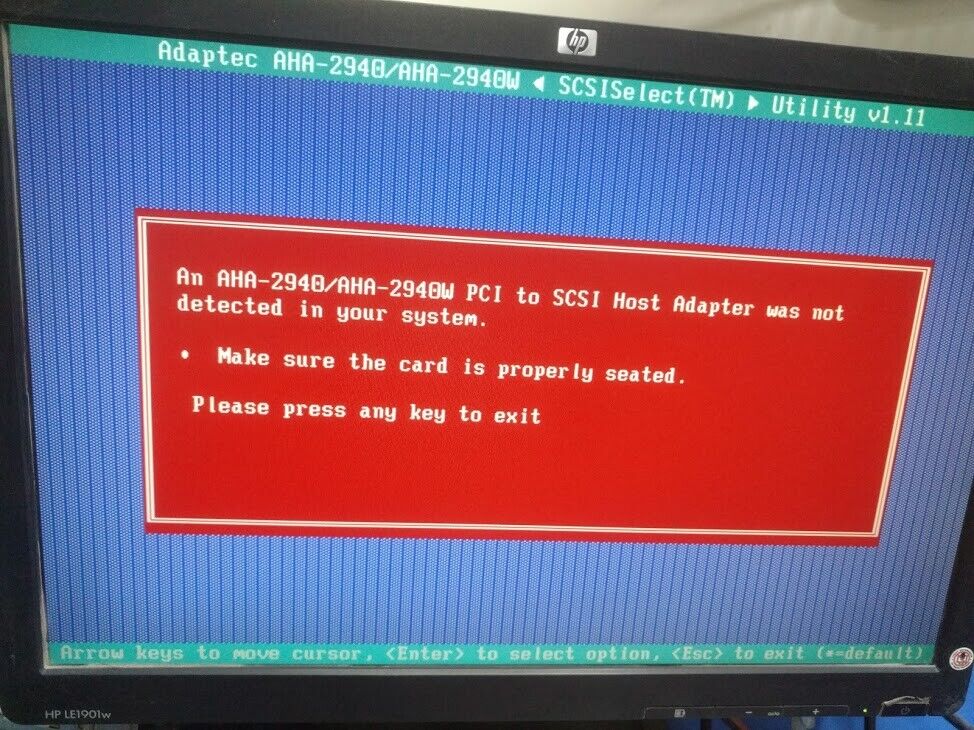 Adaptec AHA-2940 Bios V1.11 Assy 566505-00 PCI SCSI controller card 569201-00 D - Image 2