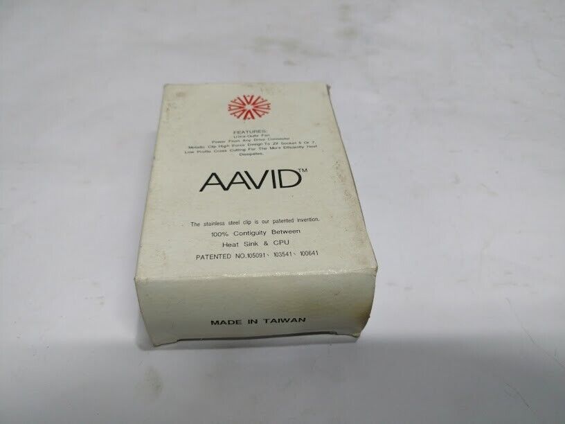 Thermal technologies AAVID Heat Sink & CPU Cooling FAN For Pentium I II III New - Image 2