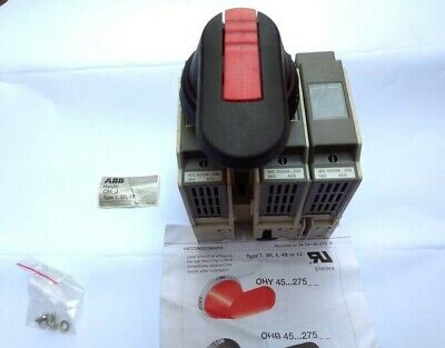 Asea Brown Boveri OS40FD12000 ABB iSCA108914R1001 DIN SWITCH FUSE inter.sect