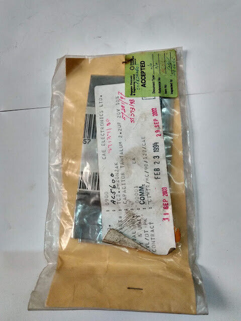 CAE Electronics LTD TC2.2-20N2AK Capacitor Tantalum 2.2UF 20V 10% TC2220N2AK New - Image 5