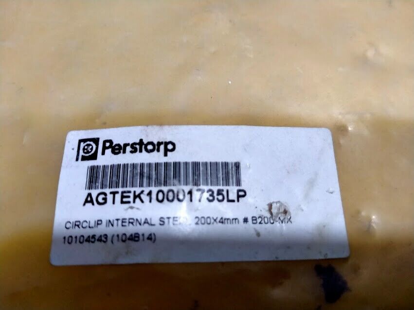 Perstorp 10104543 Circlip Internal Steel AGTEK10001735LP New - Image 2