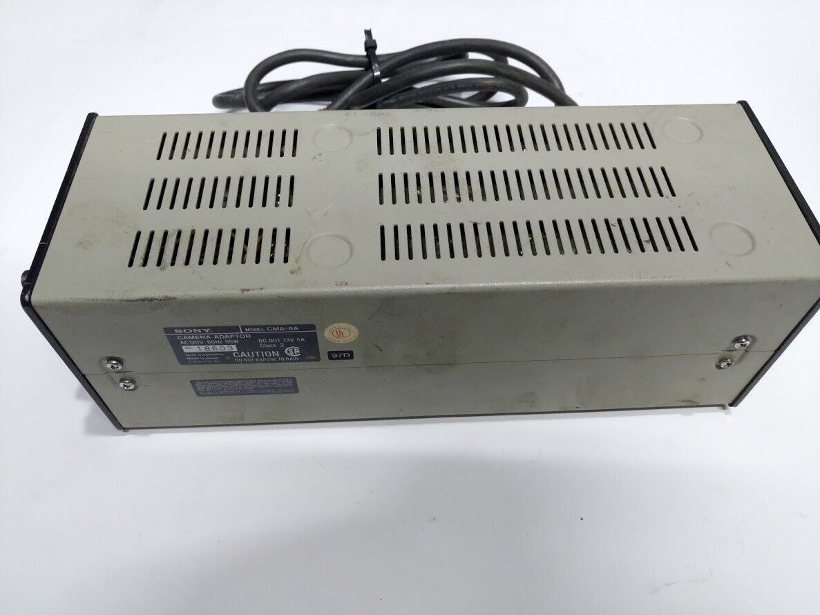 Sony Corporation CMA-8A Camera Adaptor AC120V 60Hz Power Supply - Image 7