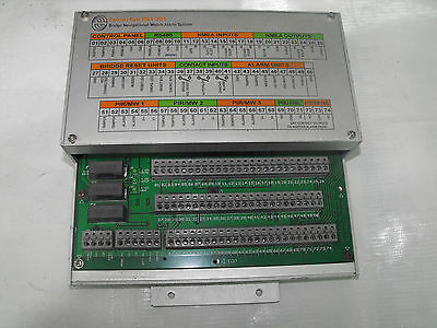 HYDEL Falcon Eye BNA-501 Main-Panel Bridge Navigational Watch Alarm