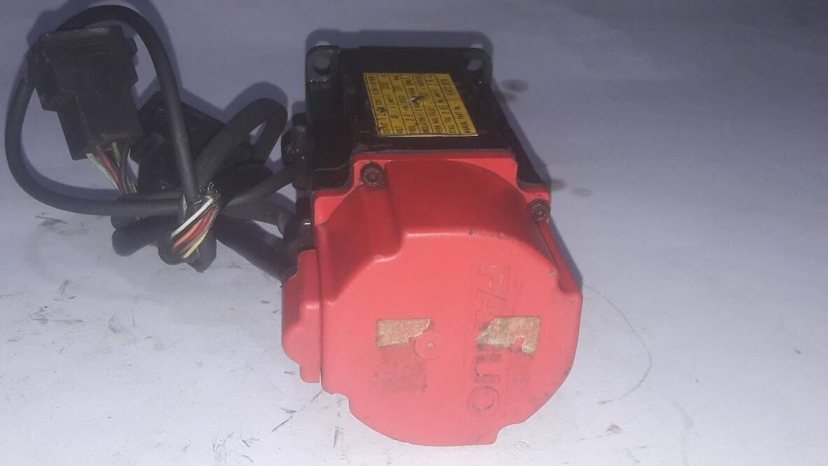 Fanuc AC Servo Motor B0.5/3000 A06B-0113-B175#0008 date. 2004-11 - Image 5