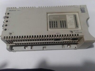 AEG Modicon Micro 110 CPU 31100 micro cpu ac ps schneider automation