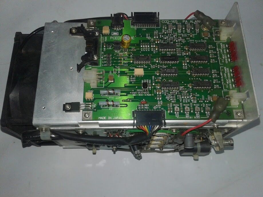 JRC PCED650G CAH-250 Power Amplifier JRC PCED00823E CCD-165 PA Alarm CKT With Ca - Image 6