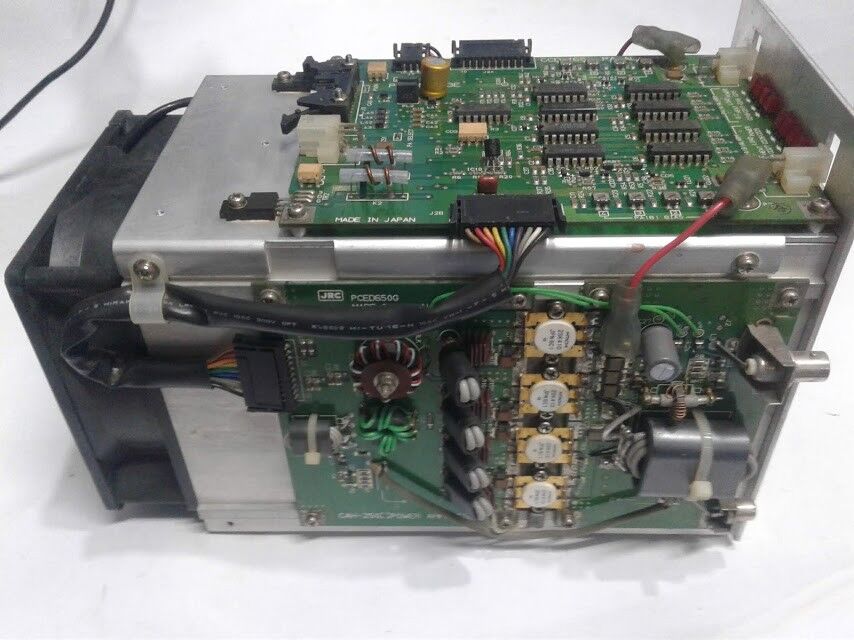 JRC PCED650G CAH-250 Power Amplifier JRC PCED00823E CCD-165 PA Alarm CKT With Ca - Image 2