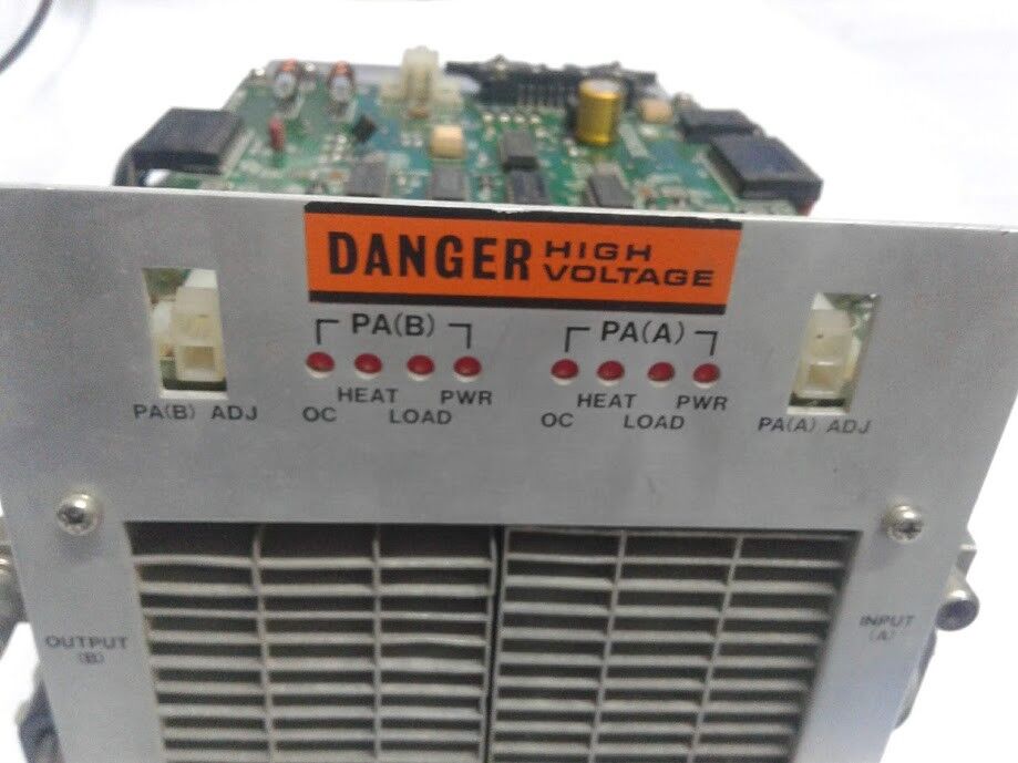 JRC PCED650G CAH-250 Power Amplifier JRC PCED00823E CCD-165 PA Alarm CKT With Ca