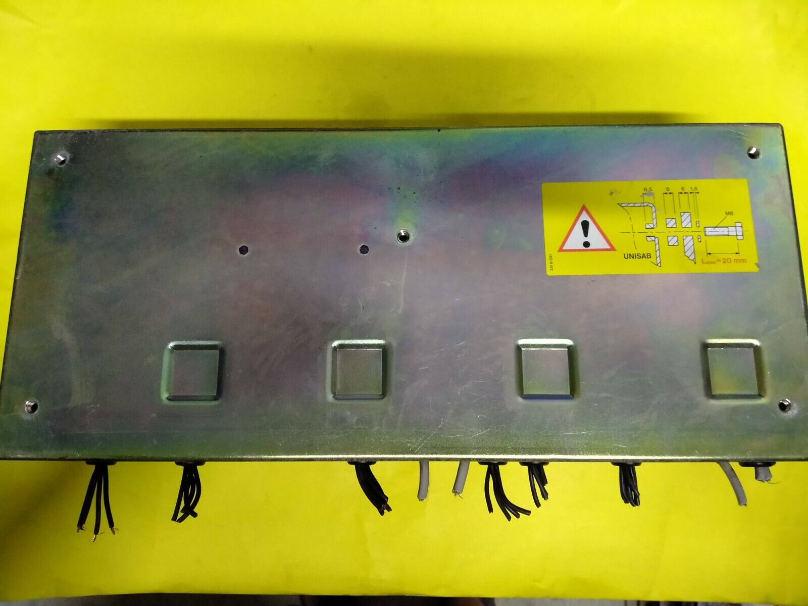 Mission power panel Sabroe unisab II 1606-002 5.13 050524 Aalborg industries - Image 5