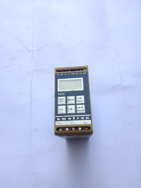 Emotron EL-FI M20 01-2520-40 Shaft Power Monitor CT Type CTM010-100 M20-12K8
