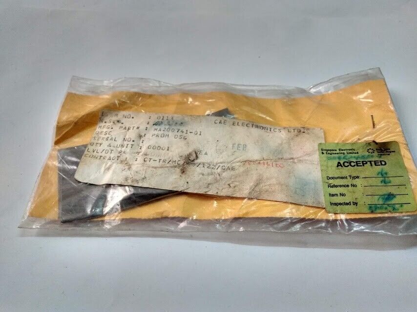 CAE Electronics LTD MA200741-01 Prom DSG MA20074101 New - Image 4