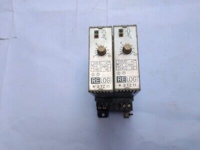 EAW Relog 2 TZ 11 P/n 1600 150 01 Time Relay With 739 195 000 Base