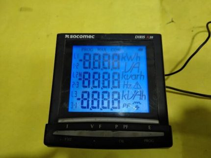 Socomec Diris A20 Ref 48250200 Power Meter DirisA20 Marine Store Spare
