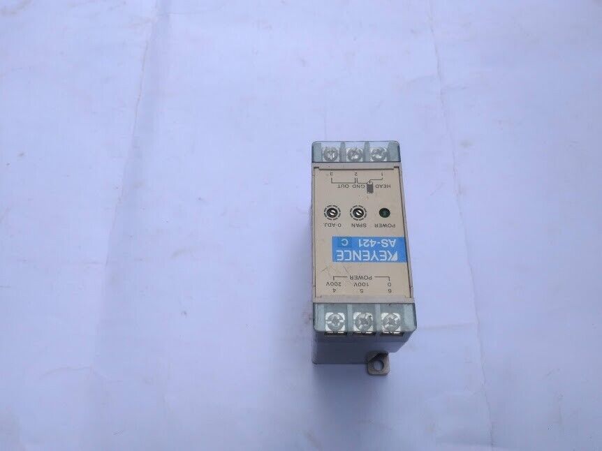 Keyence AS-421 C Keyence Amplifier AS421C - Image 3