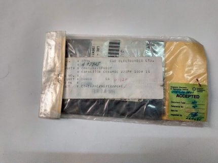 CAE Electronics LTD CMA100221FN10T Capacitor Ceramic 220PF 100V 1% New