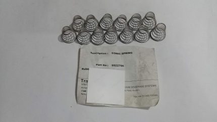 Transvac Systems Ltd 5522700 Conica compression spring cone shaped 13pcs