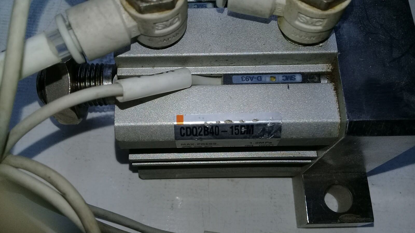 SMC Corporation CDQ2B40-15DM Max Press 1.0MPa Pneumatic Cylinder CDQ2B4015DM - Image 6