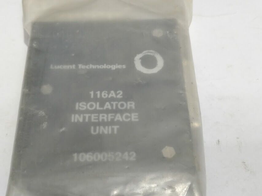 Lucent Technologies 116A2 Isolator Interface Unit 106005242 - Image 3