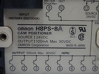 Omron H8PS-8A CAM Positioner H8PS 24Vdc H8PS8A - Image 7