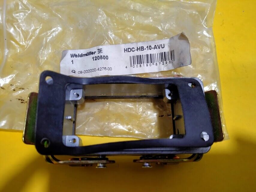 Weidmuller 120500 HDC-HB-10-AVU Bulkhead Housing New