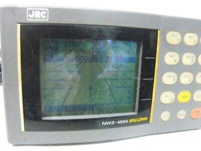 JRC NWZ-4550 GPS/LORAN Display Ver. R1.03 Marine Navigator NWZ4550 - Image 2