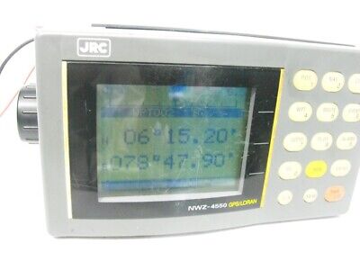 JRC NWZ-4550 GPS/LORAN Display Ver. R1.03 Marine Navigator NWZ4550 - Image 3