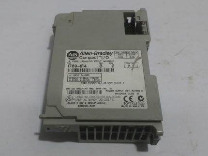 Allen-Bradley 1769-IF4 Compact I/O 4Chnl. Input Module Ser.B Rev. 2 F/W Rev. 2.1