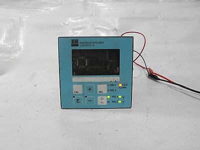 Endress+Hauser Liquisys-s CUM223-TU0010 Turbidity Transmitter Panel CUM223TU001