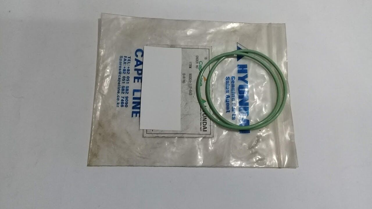 Hyundai CapeLine 90901-117-843 MAN B&W M/E HHI 7S60MX 2pcs O-Ring Marine Store - Image 5
