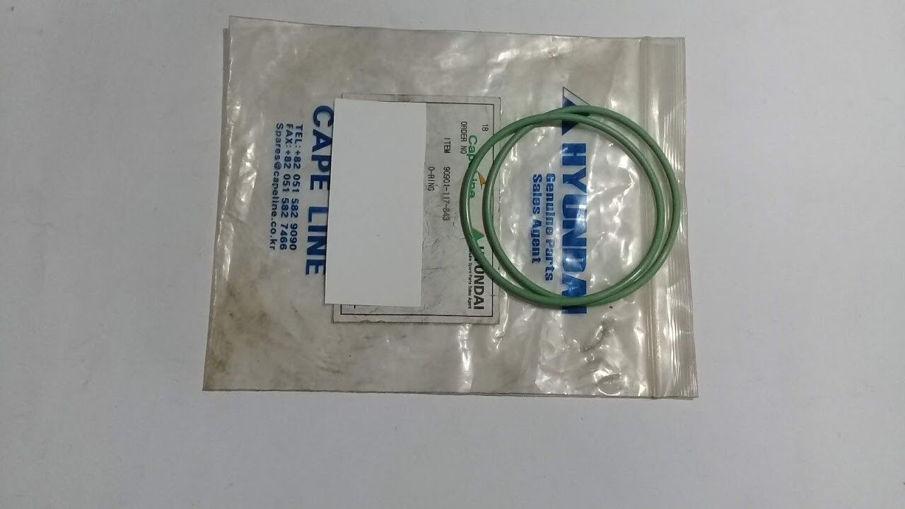 Hyundai CapeLine 90901-117-843 MAN B&W M/E HHI 7S60MX 2pcs O-Ring Marine Store - Image 4