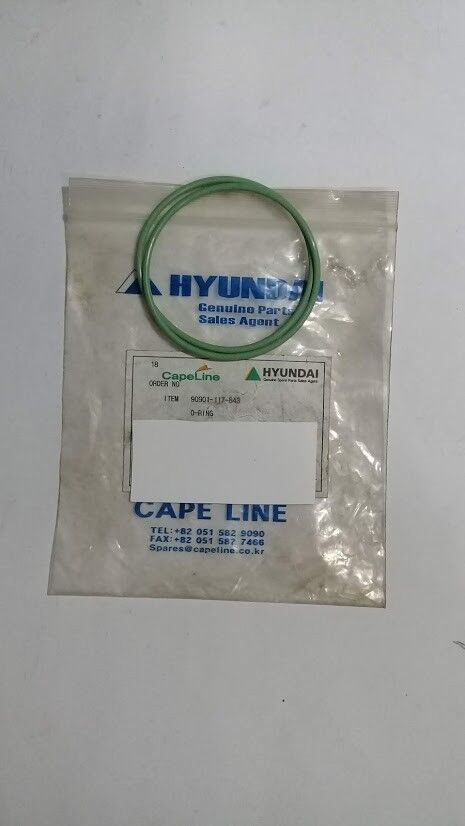 Hyundai CapeLine 90901-117-843 MAN B&W M/E HHI 7S60MX 2pcs O-Ring Marine Store - Image 2