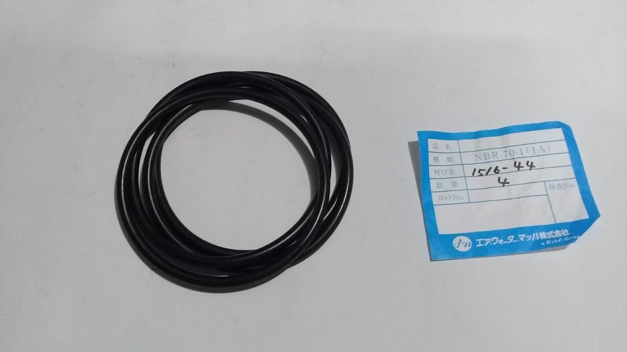 Mitsubishi Heavy Industries Ltd NBR-70-1 P/n W43063 O-Ring 4pcs For Starting Air - Image 5