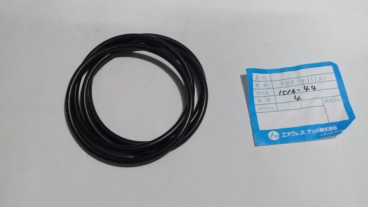 Mitsubishi Heavy Industries Ltd NBR-70-1 P/n W43063 O-Ring 4pcs For Starting Air - Image 4