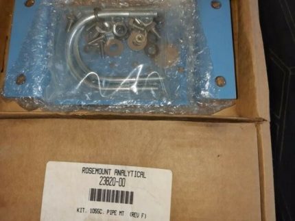 Rosemount Analytical 23820-00 Pipe Mount Kit 1055C Rev. F 2382000