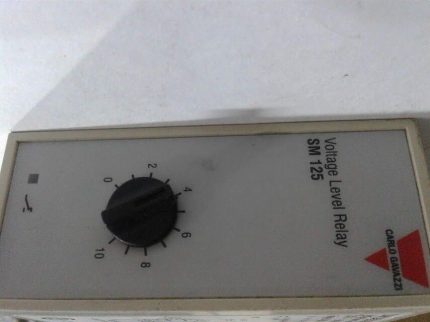 New Carlo gavazzi electromatic LTD  SM125230500 voltage level Relay SM 125