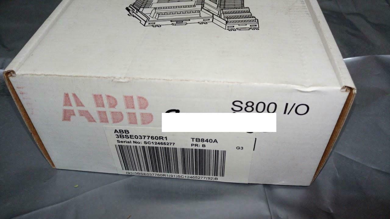 ABB S800 I/O 3BSE037760R1 PR: B Modulebus Cluster Modem TB840A Still Sealed