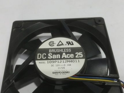 Sanyo Denki 109P1212M4011 Brushless DC San Ace 25 Fan