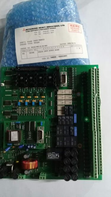Mitsubishi N0C0DE IOM-4 R3 Art No 051010 Rev R1E Analog Input Output Board Marin - Image 8