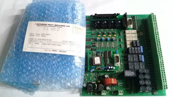 Mitsubishi N0C0DE IOM-4 R3 Art No 051010 Rev R1E Analog Input Output Board Marin
