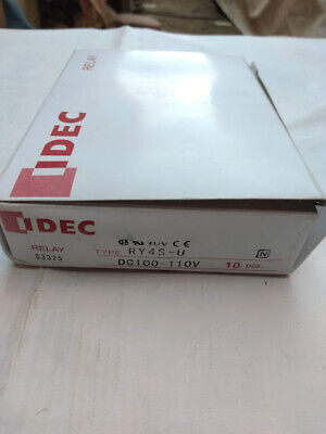 IDEC Corporation RY4S-U DC100-110V 10 PCS Relay RY4SU New - Image 10