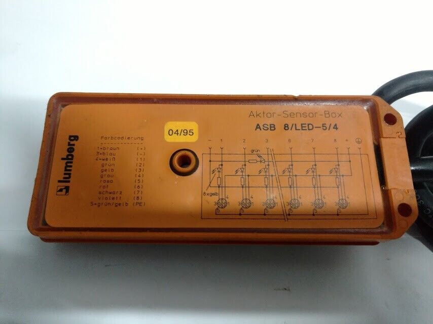 New LUMBERG ASB 8/LED-5/4 Aktor sensor-Box – Oasismachinery