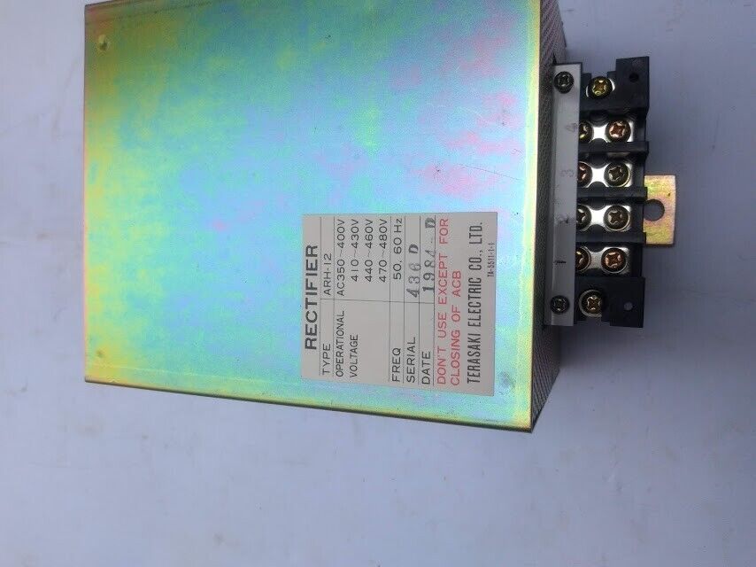 Terasaki ARH-12 Control Device AC350~400V ARH12 New - Image 3
